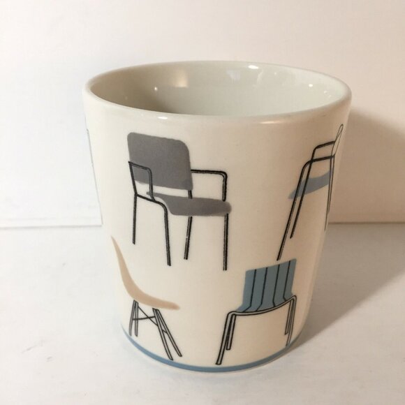 Office Chair  Modern Hauser Homer Chair Designer Coffee Cup Tea Mug Pastel RARE - Picture 4 of 5